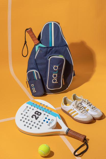 Set P.ala Padel Racket and  Blue Padel Bag