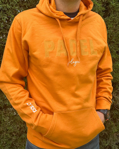 PADEL player hoodie Pumpkin orange