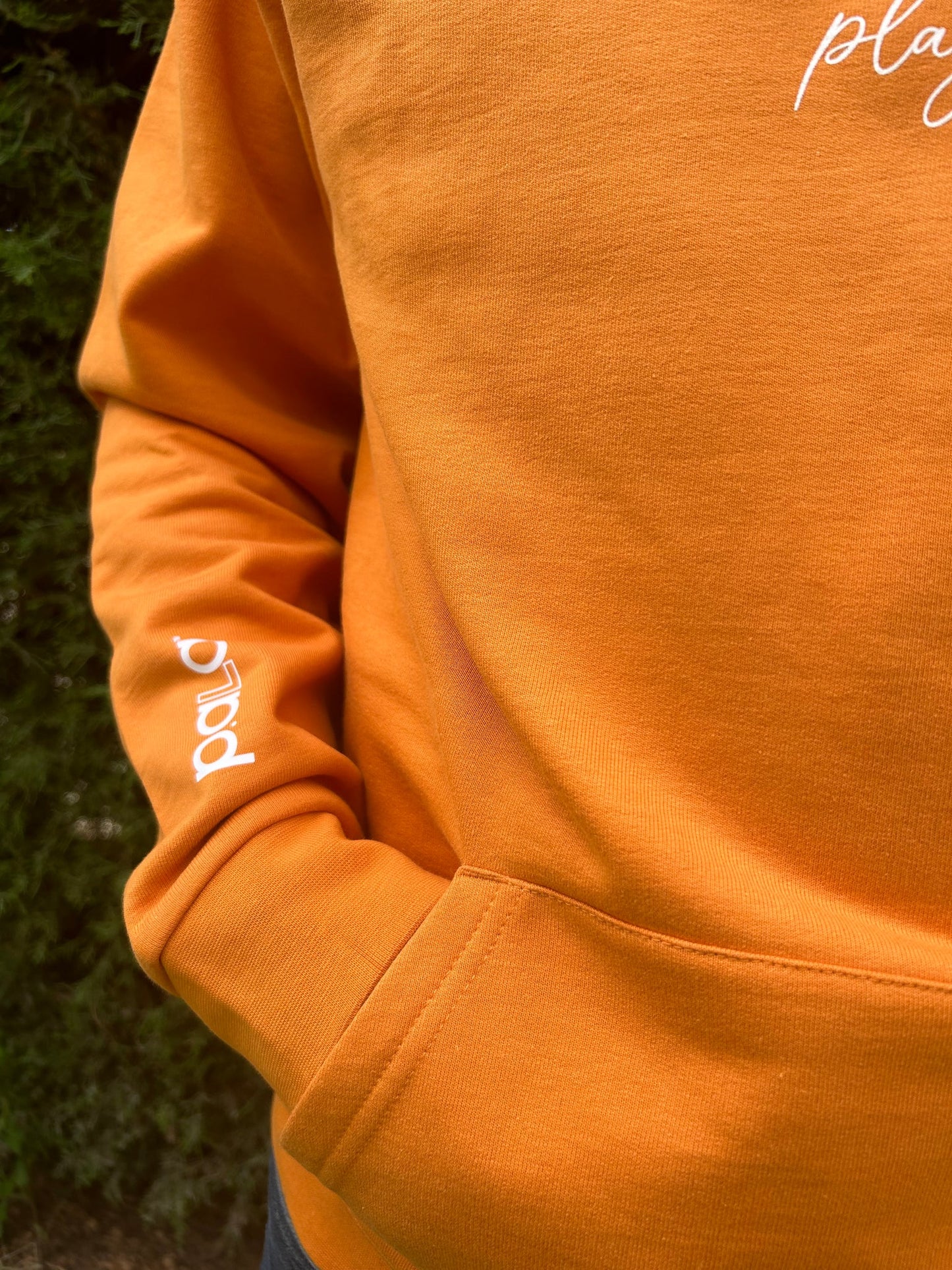 PADEL player hoodie Pumpkin orange