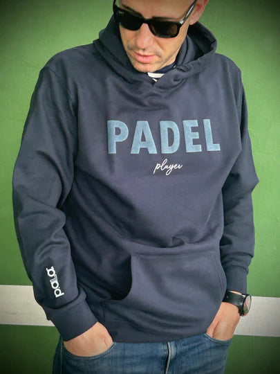 PADEL player hoodie Navy Blue