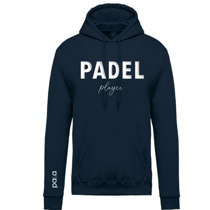 PADEL HOODIE BLUE AND WHITE